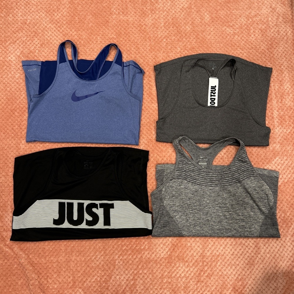 Nike Dri Fit Workout Tops Bundle Size Large